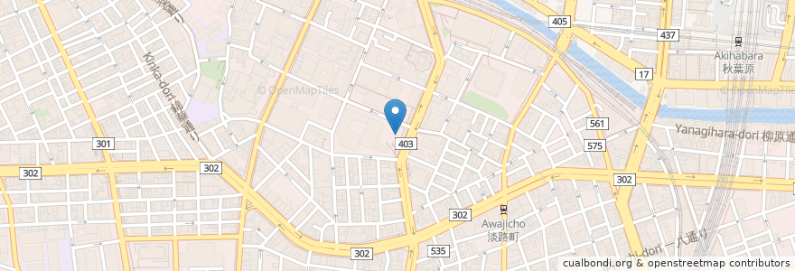 Mapa de ubicacion de タリーズコーヒー en Jepun, 東京都, 千代田区.
