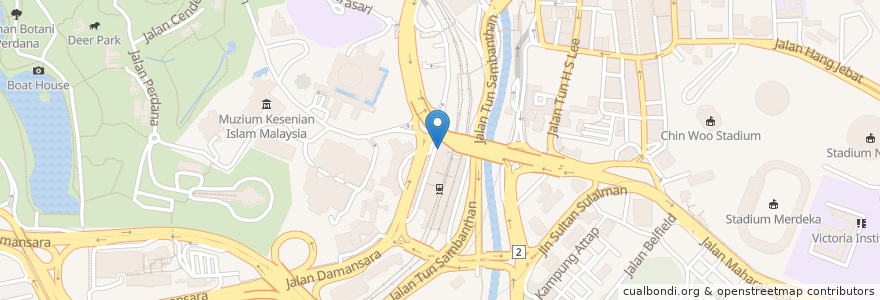 Mapa de ubicacion de Heritage Station Restaurant en Malasia, Selangor, Kuala Lumpur.