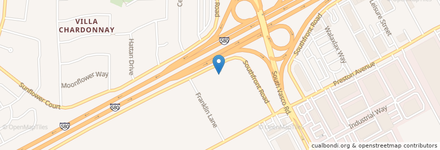 Mapa de ubicacion de Livermore Self Storage en Amerika Birleşik Devletleri, Kaliforniya, Alameda İlçesi, Livermore.