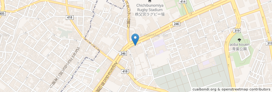 Mapa de ubicacion de スターバックス en Japão, Tóquio.