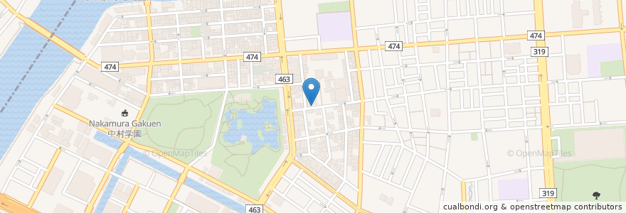 Mapa de ubicacion de 江東区公衆便所 en Giappone, Tokyo, 江東区.
