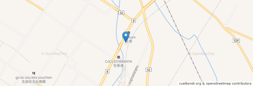 Mapa de ubicacion de サガミ (Sagami) en ژاپن, 滋賀県, 東近江市.
