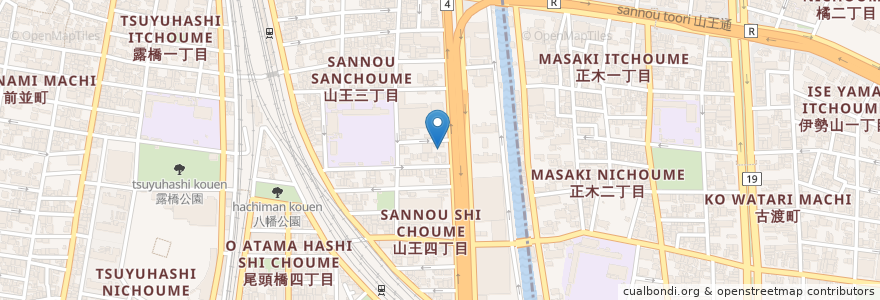 Mapa de ubicacion de 三井のリパーク en 日本, 爱知县, 名古屋市, 中川区.