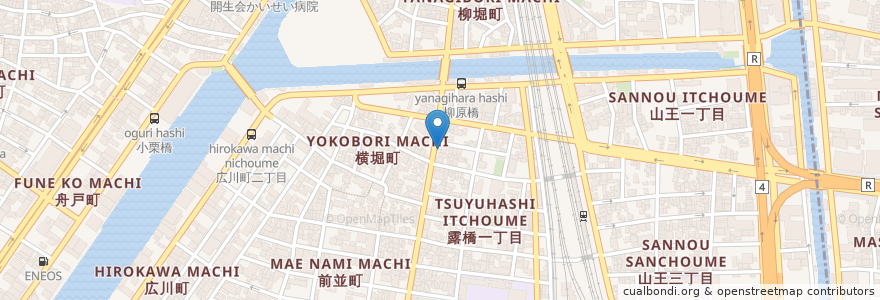 Mapa de ubicacion de ダイコク en Japon, Préfecture D'Aichi, 名古屋市, 中川区.