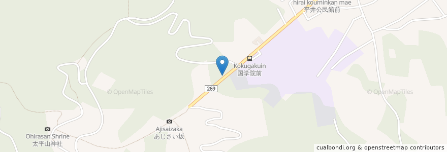 Mapa de ubicacion de MALTA en 日本, 栃木県, 栃木市.