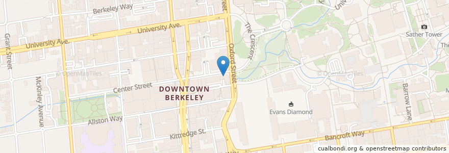 Mapa de ubicacion de Purplekow en Stati Uniti D'America, California, Contea Di Alameda, Berkeley.