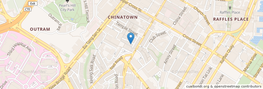 Mapa de ubicacion de Chai Chee Nasi Lemak & Fast Food en シンガポール, Central.