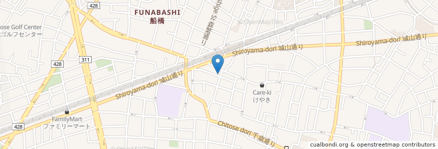 Mapa de ubicacion de Kolkata en Japan, Tokyo, Setagaya.