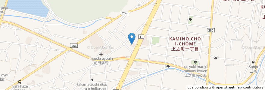 Mapa de ubicacion de シダックス en Japonya, 香川県, 高松市.