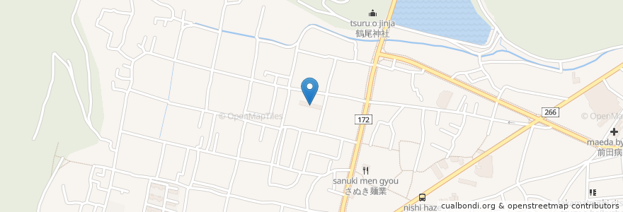 Mapa de ubicacion de 四国総合ビジネス専門学校 en Jepun, 香川県, 高松市.