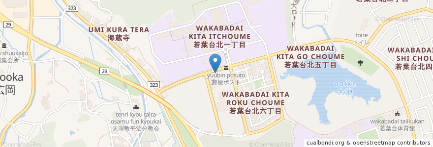 Mapa de ubicacion de 鳥取銀行ATM en Japan, Präfektur Tottori, 鳥取市.