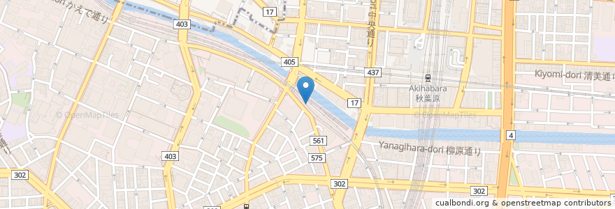 Mapa de ubicacion de La Petit Kanda en اليابان, 東京都, 千代田区.