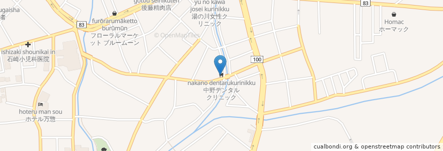 Mapa de ubicacion de 中野デンタルクリニック en Giappone, Prefettura Di Hokkaidō, Sottoprefettura Di Oshima, 函館市.
