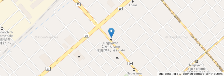 Mapa de ubicacion de ケンタッキーフライドチキン en Japan, Präfektur Hokkaido, 上川総合振興局, 旭川市.