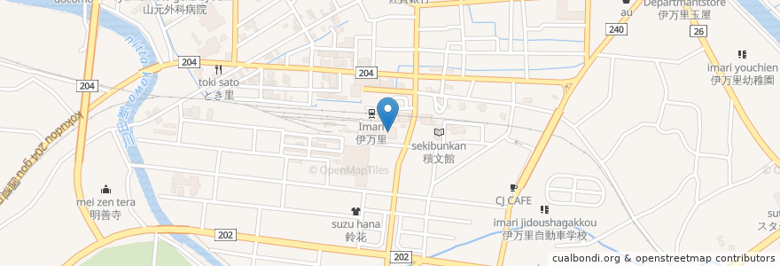 Mapa de ubicacion de 老人ホームいまり en Japonya, 佐賀県, 伊万里市.
