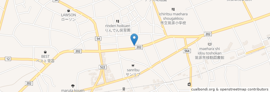 Mapa de ubicacion de 福岡銀行 en Japan, Fukuoka Prefecture, Itoshima.