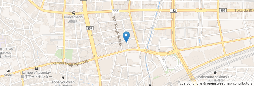 Mapa de ubicacion de カレーハウス ブータン en اليابان, شيزوكا, 浜松市, 中区.