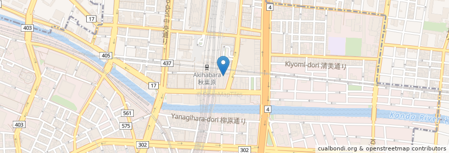 Mapa de ubicacion de Tapas Blanco en Japan, Tokio, 千代田区.