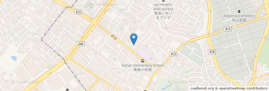 Mapa de ubicacion de INTERSECT BY LEXUS - TOKYO en 日本, 東京都, 渋谷区.