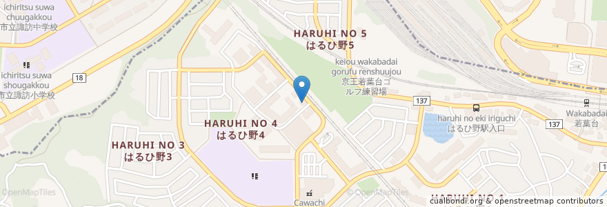 Mapa de ubicacion de ニコニコこどもクリニック en 日本, 神奈川県, 川崎市, 麻生区.
