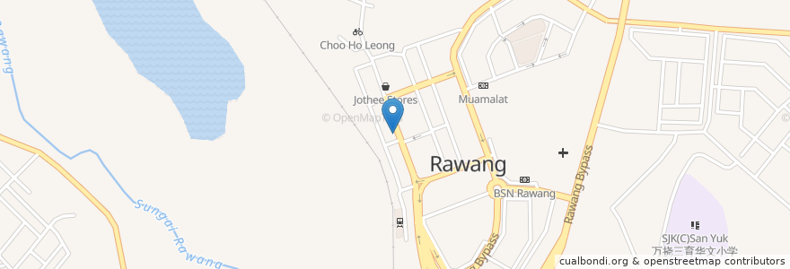 Mapa de ubicacion de Patel & Kim en Malaysia, Selangor.