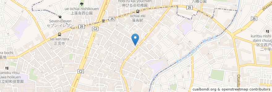 Mapa de ubicacion de TAKE1 en Japon, Tokyo, 中野区.