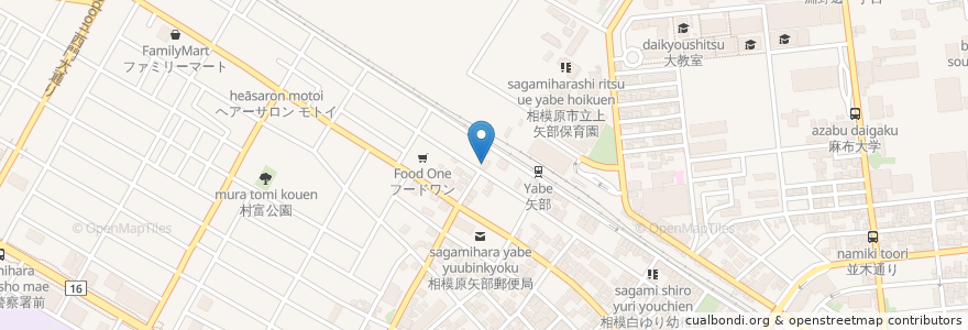Mapa de ubicacion de Dacota en Japão, 神奈川県, 相模原市, 中央区.