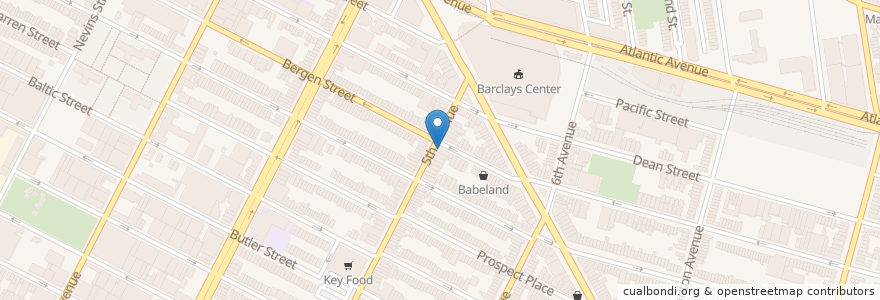 Mapa de ubicacion de The Montrose en Amerika Syarikat, New York, New York, Brooklyn.