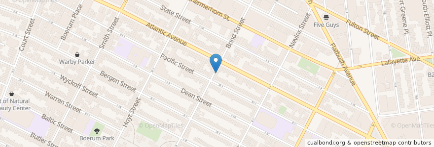 Mapa de ubicacion de EmèlleMD en アメリカ合衆国, ニューヨーク州, New York, Brooklyn.