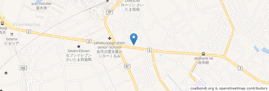 Mapa de ubicacion de ENEOS en Japon, Préfecture De Saitama, さいたま市, 西区.