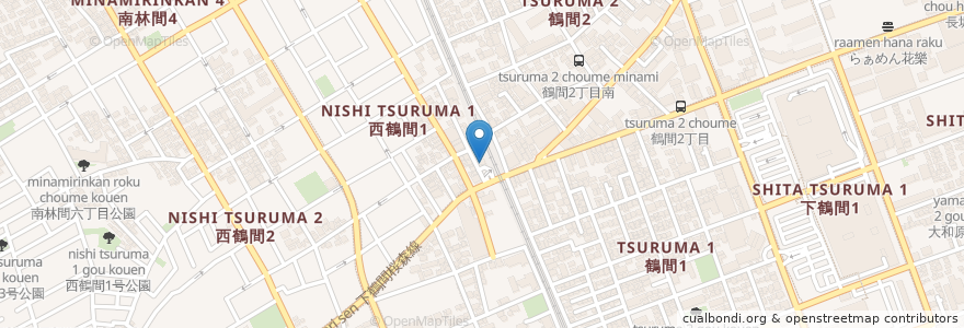 Mapa de ubicacion de ドトールコーヒーショップ en Japan, 神奈川県, 大和市.