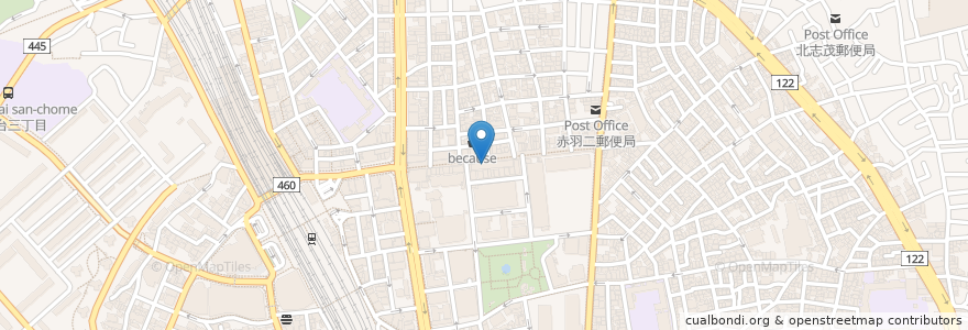 Mapa de ubicacion de やきにく いいじゃん en Japan, Tokyo, Kita.