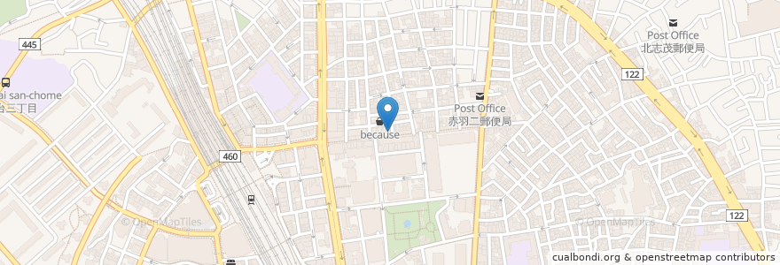 Mapa de ubicacion de Bear's cafe someday en 日本, 東京都, 北区.