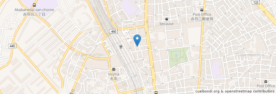 Mapa de ubicacion de ピットイン en Япония, Токио, Кита.