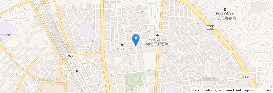 Mapa de ubicacion de つばさ薬局 en Japan, 東京都, 北区.