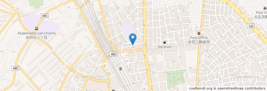 Mapa de ubicacion de Tanaka's en Japan, Tokyo, Kita.
