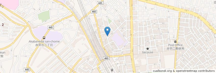 Mapa de ubicacion de Wine & Tapas BOTE en 日本, 东京都/東京都, 北区.