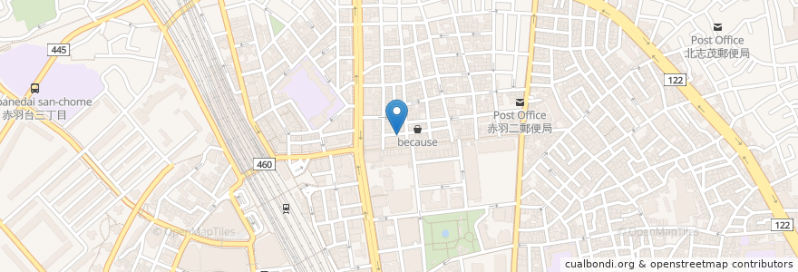 Mapa de ubicacion de スナックポケット en اليابان, 東京都, 北区.