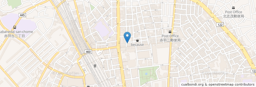 Mapa de ubicacion de 玄品ふぐ赤羽の関 en اليابان, 東京都, 北区.