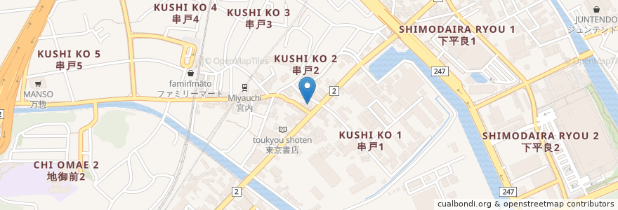 Mapa de ubicacion de 奥井歯科医院 en 日本, 広島県, 廿日市市.