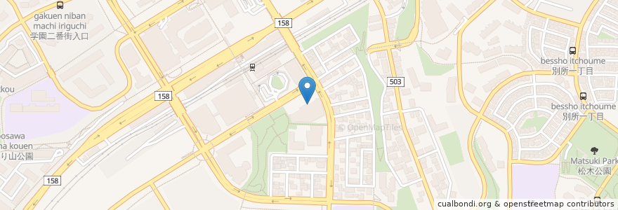 Mapa de ubicacion de 駐輪場 en Japón, Tokio, Hachioji.