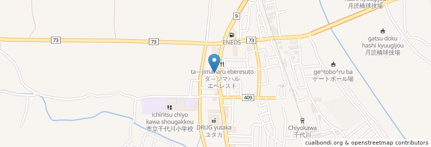 Mapa de ubicacion de 内藤歯科医院 en 日本, 京都府, 亀岡市.