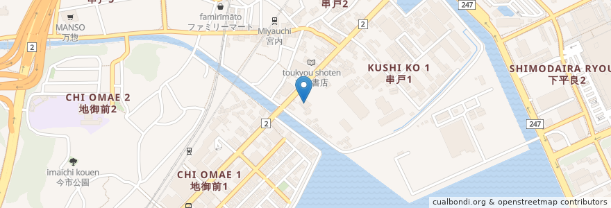 Mapa de ubicacion de ニューヒカリ en 日本, 広島県, 廿日市市.