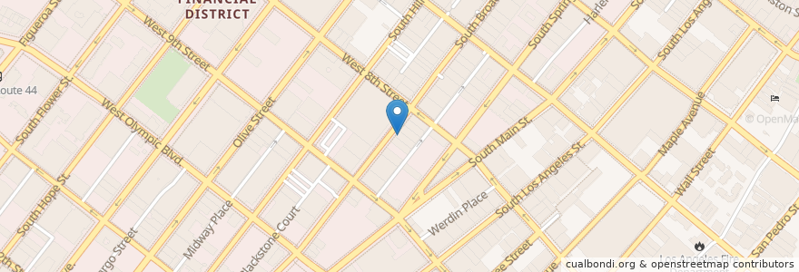 Mapa de ubicacion de Niche.LA Video Art en Stati Uniti D'America, California, Los Angeles County, Los Angeles.