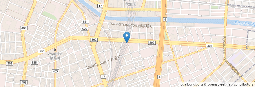 Mapa de ubicacion de 雲林坊 en Japonya, 東京都, 千代田区.