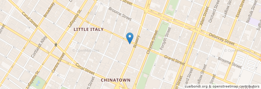 Mapa de ubicacion de Chase en États-Unis D'Amérique, New York, New York, New York County, Manhattan Community Board 3, Manhattan.