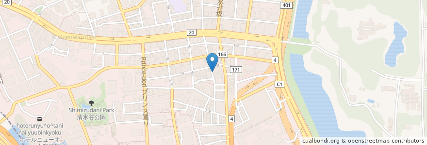 Mapa de ubicacion de M's Dining 斎 en ژاپن, 東京都, 千代田区.