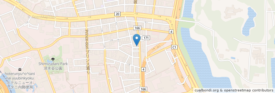 Mapa de ubicacion de 定食　あさひ en Япония, Токио, Тиёда.