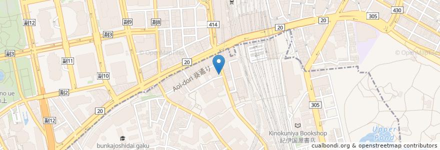 Mapa de ubicacion de みのや en Япония, Токио, Синдзюку.