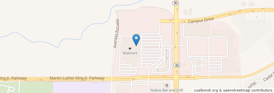 Mapa de ubicacion de McDonald's en United States, Arizona, Cochise County, Sierra Vista.